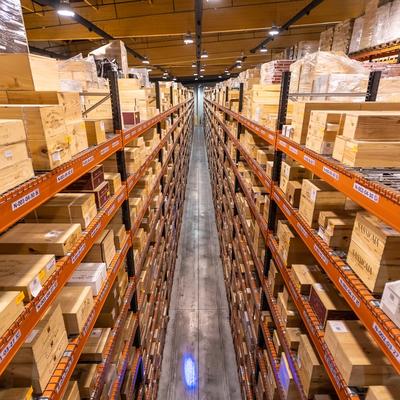 Distribution des vins